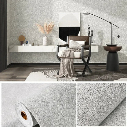 Thick Self-Adhesive Linen Wallpaper