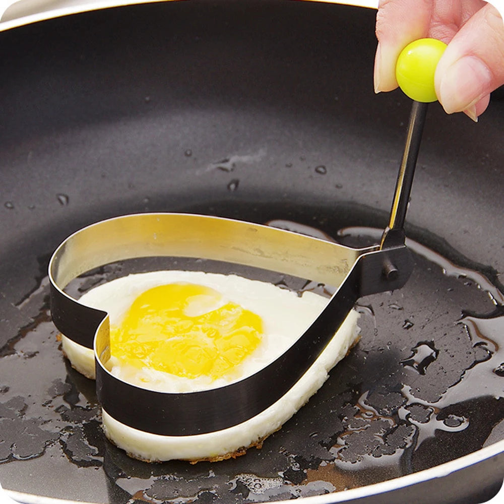 5-Piece Stainless Steel Egg Rings