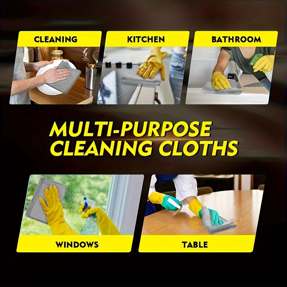 Microfiber cleaning Towel