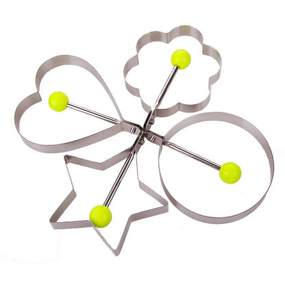 5-Piece Stainless Steel Egg Rings
