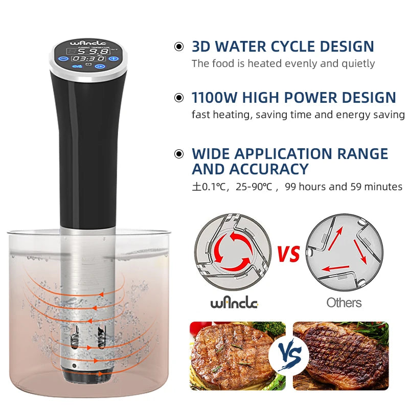 1100W Sous Vide Cooker