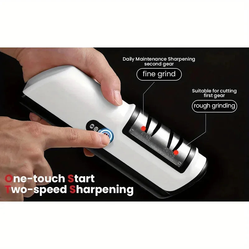 4-Gear Electric Knife Sharpener
