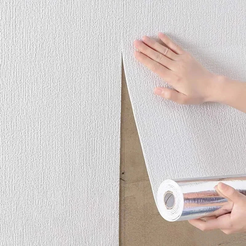 Thick Self-Adhesive Linen Wallpaper