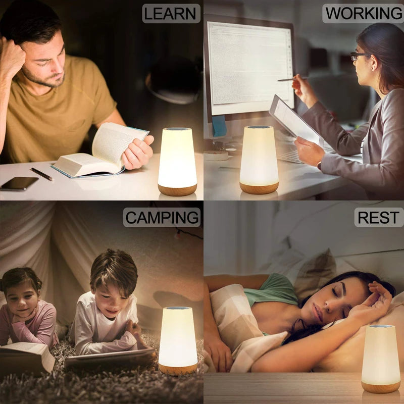 13-Color RGB Touch Table Lamp