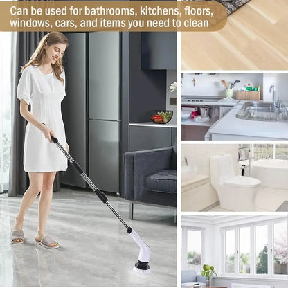 Cordless Electric Spin Scrubber Multipurpose Cleaning Brush