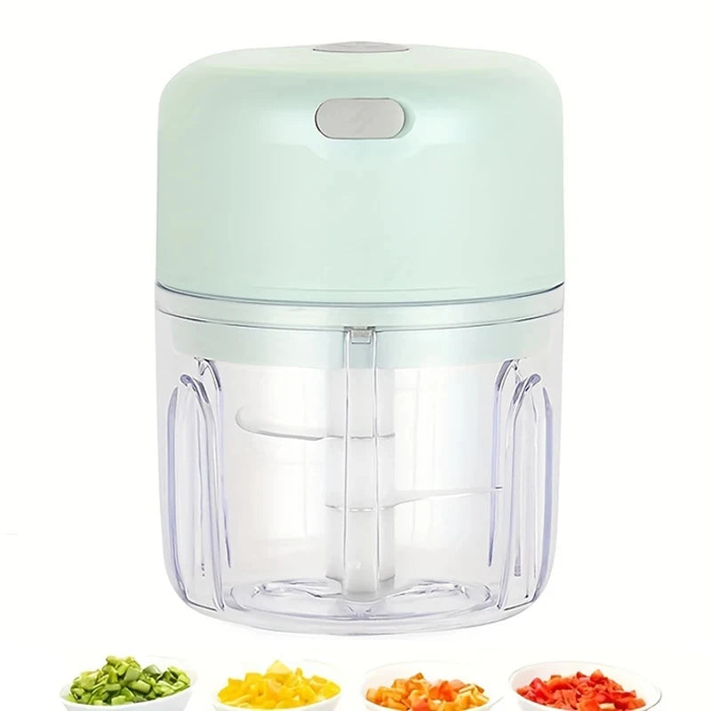 250ml Mini Rechargeable Garlic Chopper Meat Grinder
