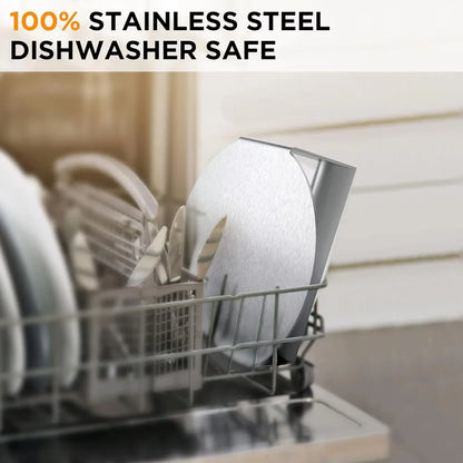 Stainless Steel Non-Stick Burger Meat Press
