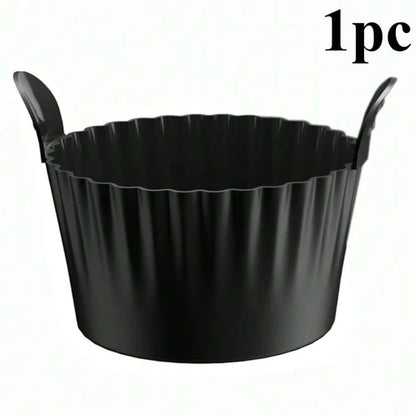 Reusable Silicone Air Fryer Liners Non-Stick Baking Cups