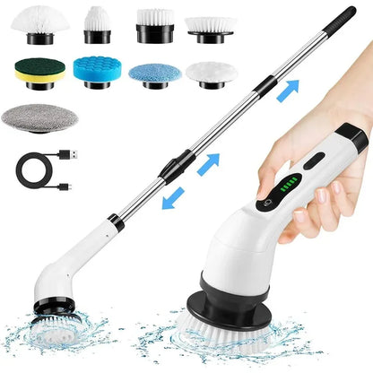 Cordless Electric Spin Scrubber Multipurpose Cleaning Brush