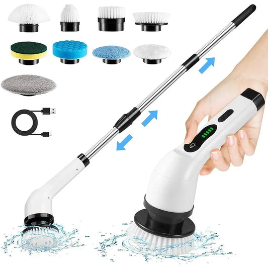 Cordless Electric Spin Scrubber Multipurpose Cleaning Brush