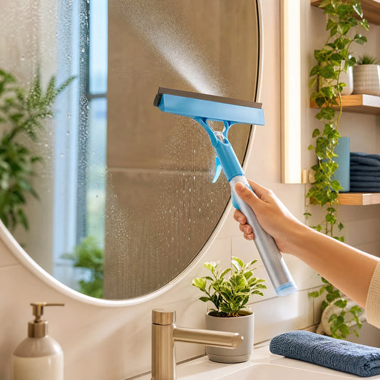 3-in-1 Handheld Window Squeegee