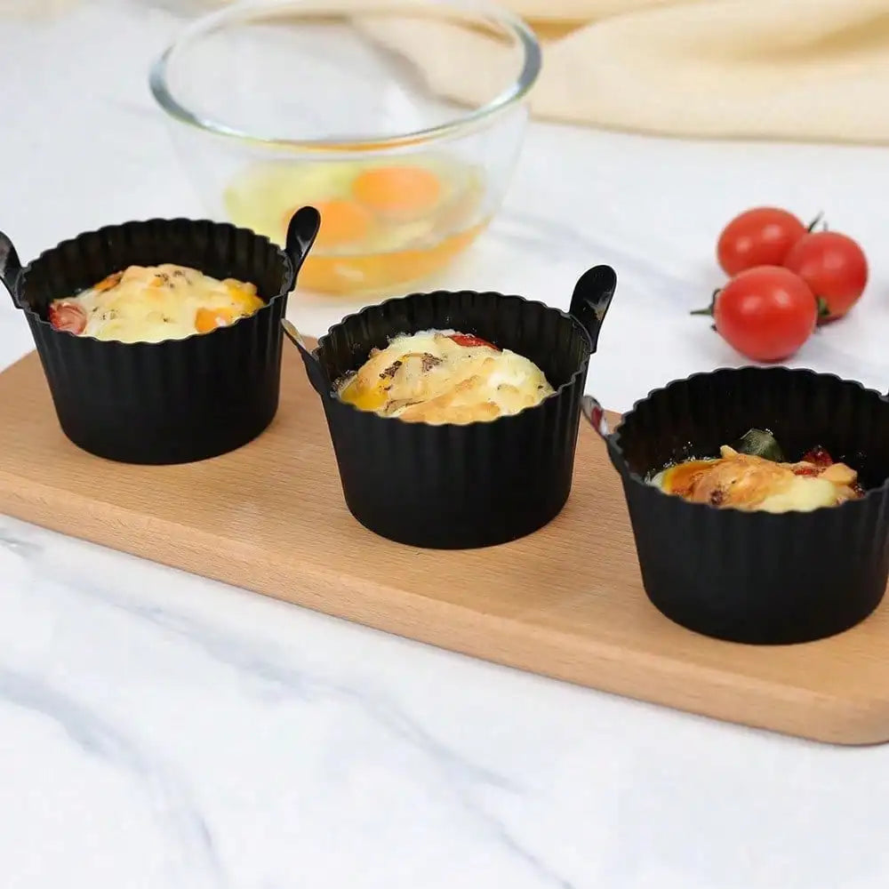 Reusable Silicone Air Fryer Liners Non-Stick Baking Cups