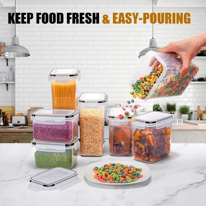 7-Piece BPA-Free Airtight Food Storage