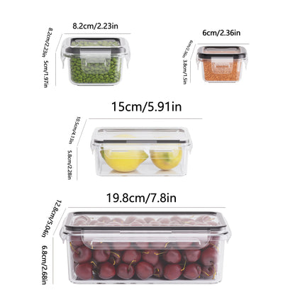 4-Piece Airtight Food Storage Containers set