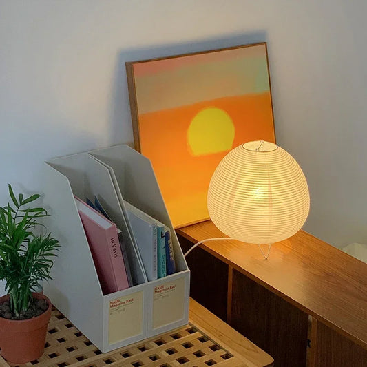 Japanese Lantern LED Table Lamp