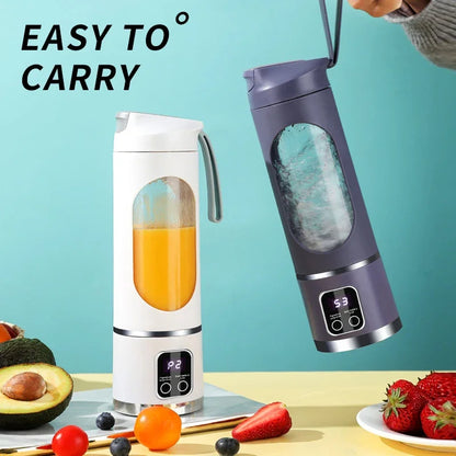 Portable 450ml 10-Blade Juicer Blender