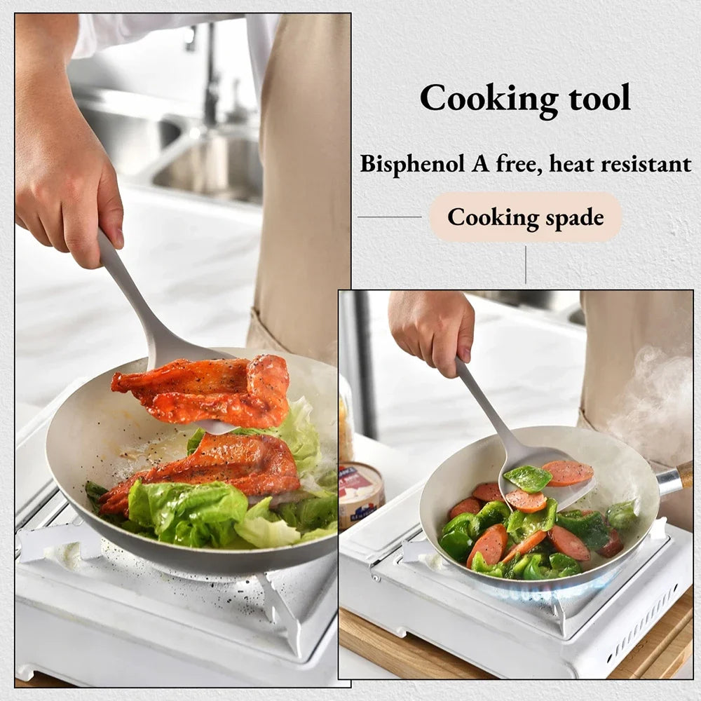 15-Piece Food Grade Silicone Kitchen Cooking Utensils Set