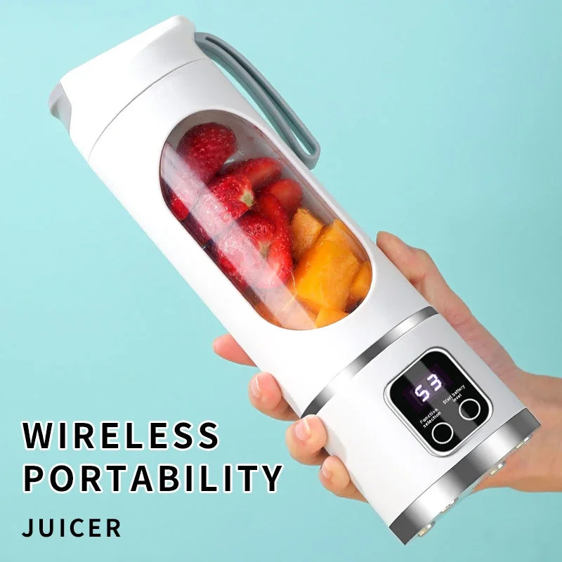 Portable 450ml 10-Blade Juicer Blender