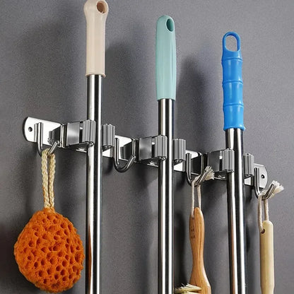 Stainless Steel Wall Mounted Mop Holder