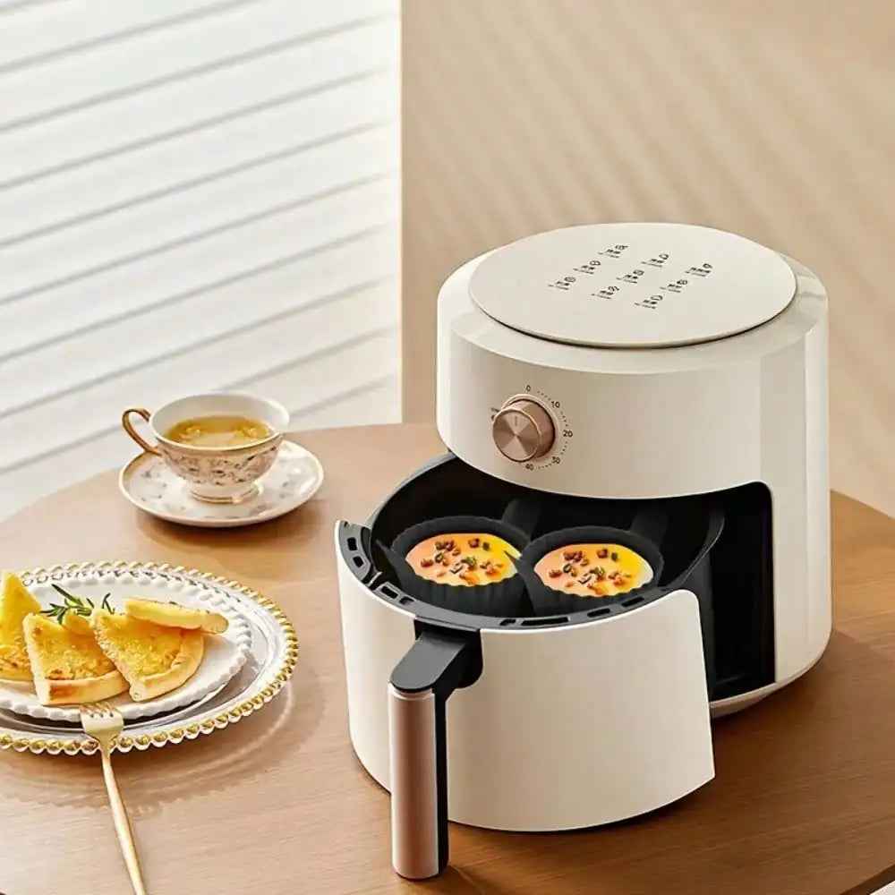 Reusable Silicone Air Fryer Liners Non-Stick Baking Cups