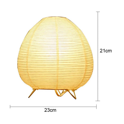 Japanese Lantern LED Table Lamp