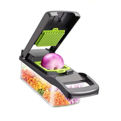 14-Piece Multifunctional Vegetable Grater Slicer