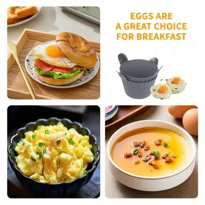 Reusable Silicone Air Fryer Liners Non-Stick Baking Cups