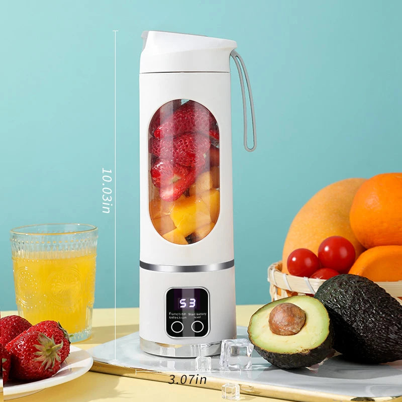 Portable 450ml 10-Blade Juicer Blender