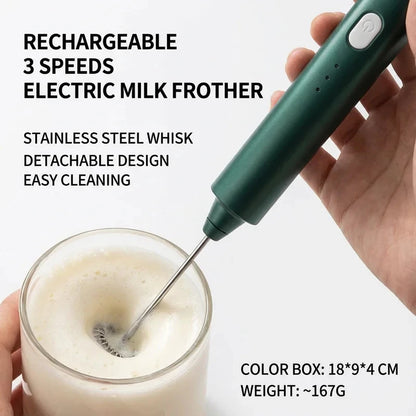 Rechargeable Handheld Milk Frother