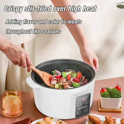 3.5L Electric Hot Pot Non-Stick Cooker