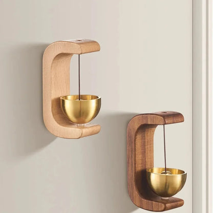 Wooden Wind Chime Hanging Door Bell