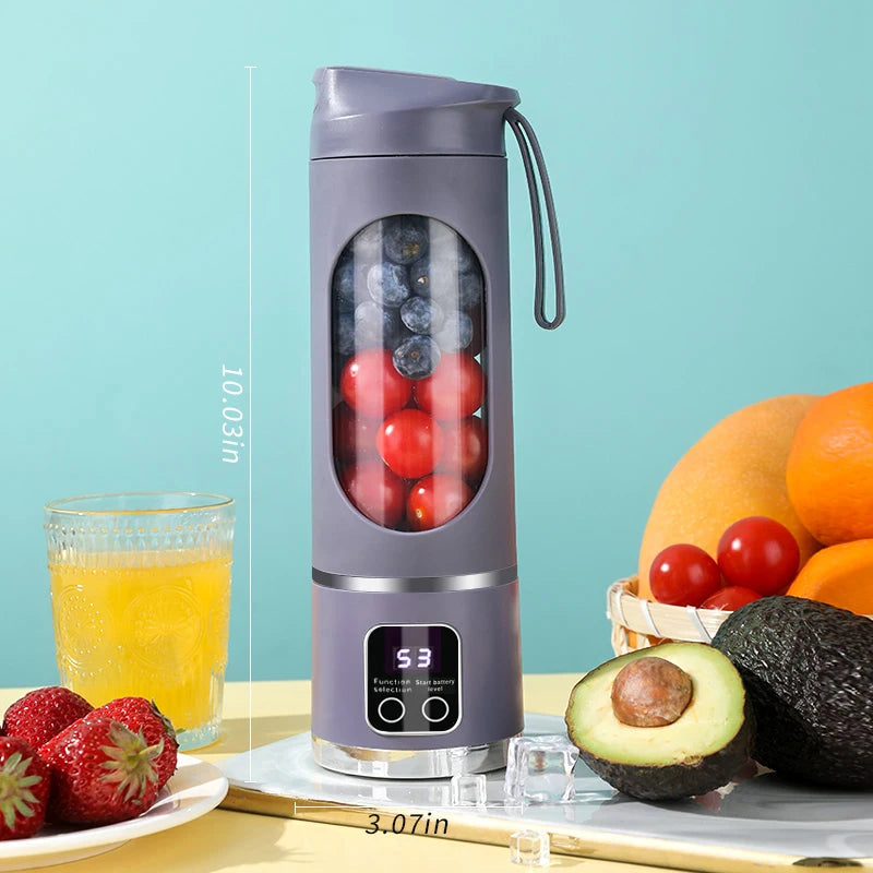 Portable 450ml 10-Blade Juicer Blender