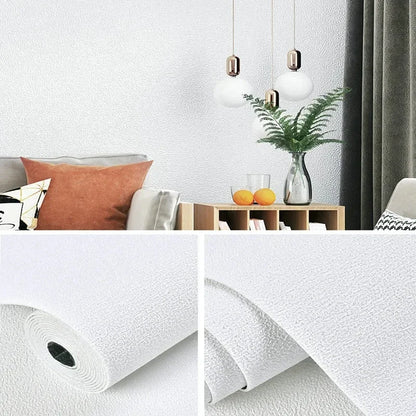 Thick Self-Adhesive Linen Wallpaper