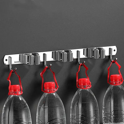 Stainless Steel Wall Mounted Mop Holder