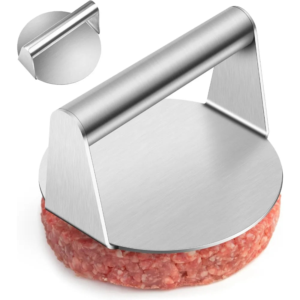 Stainless Steel Non-Stick Burger Meat Press