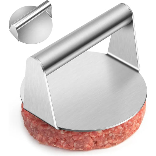 Stainless Steel Non-Stick Burger Meat Press